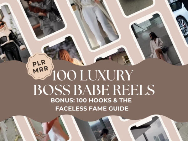 100 Luxury Boss Babe Reels Bundle